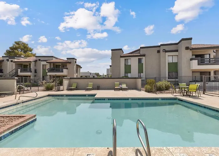 Quiet 1br By Asu, Hot Tb, Pool, King Bed, Wd *